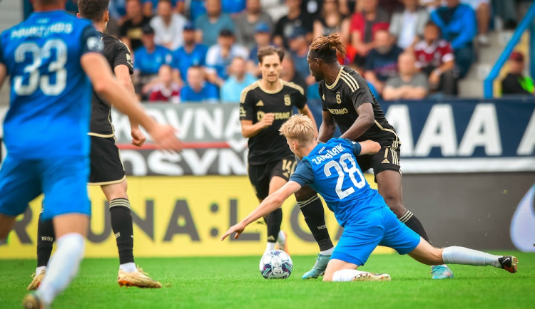 Slovan doma podlehl Spartě. Dvěma góly rozhodl střídající Haraslín