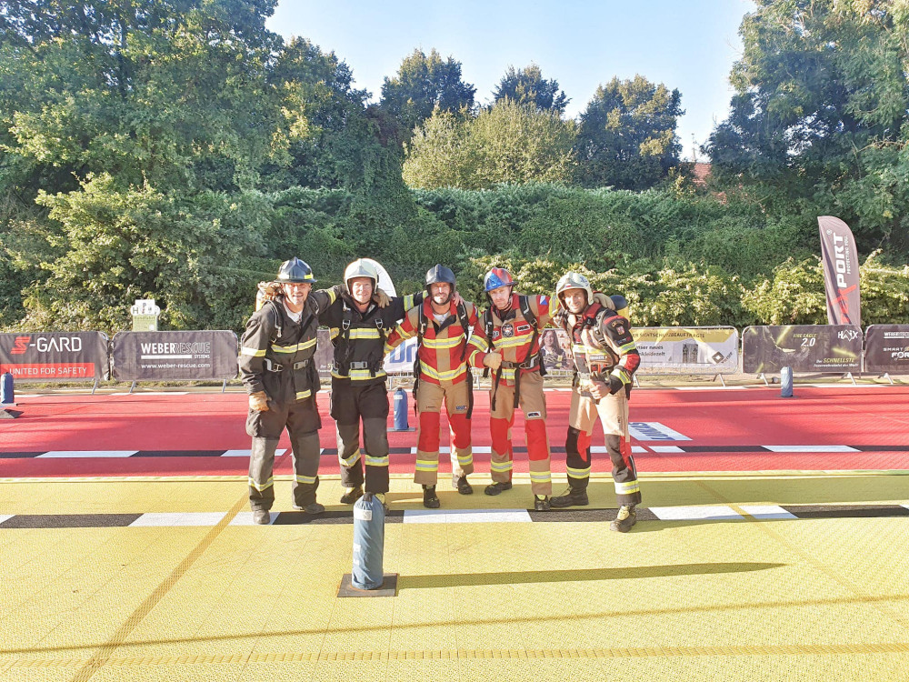 Jičínský hasič Tomáš Višňar je ve své kategorii mistrem Evropy ve FireFitu