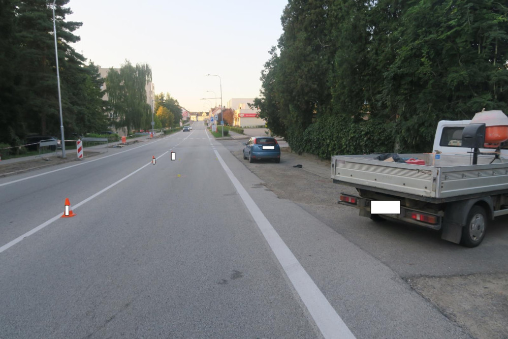 Policie hledá svědky nehody, po které zemřel v nemocnici cyklista