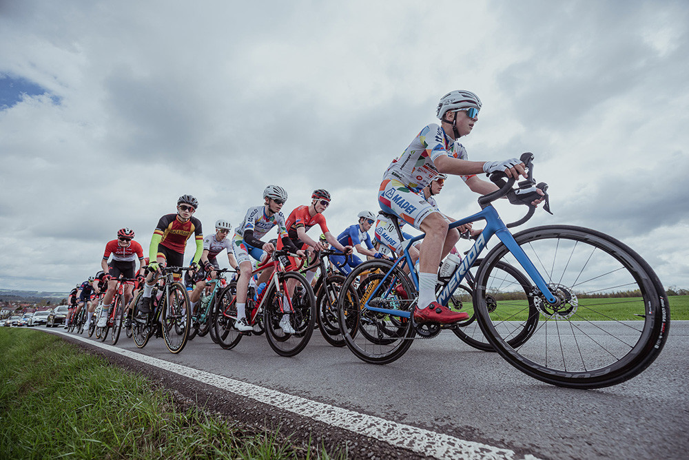 Mapei Merida Kaňkovský na čele pelotonu. Junioři i kadeti olomouckého celku vyhráli Český pohár