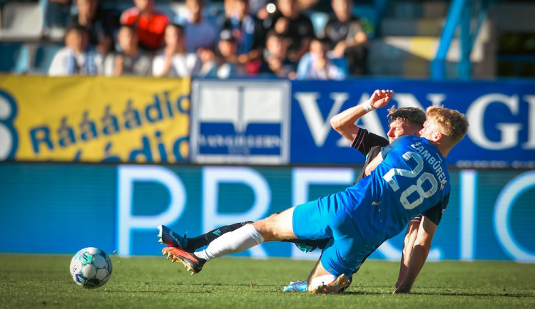 Radost U Nisy. Slovan porazil Plzeň 3:0 a výhru bere po šesti zápasech