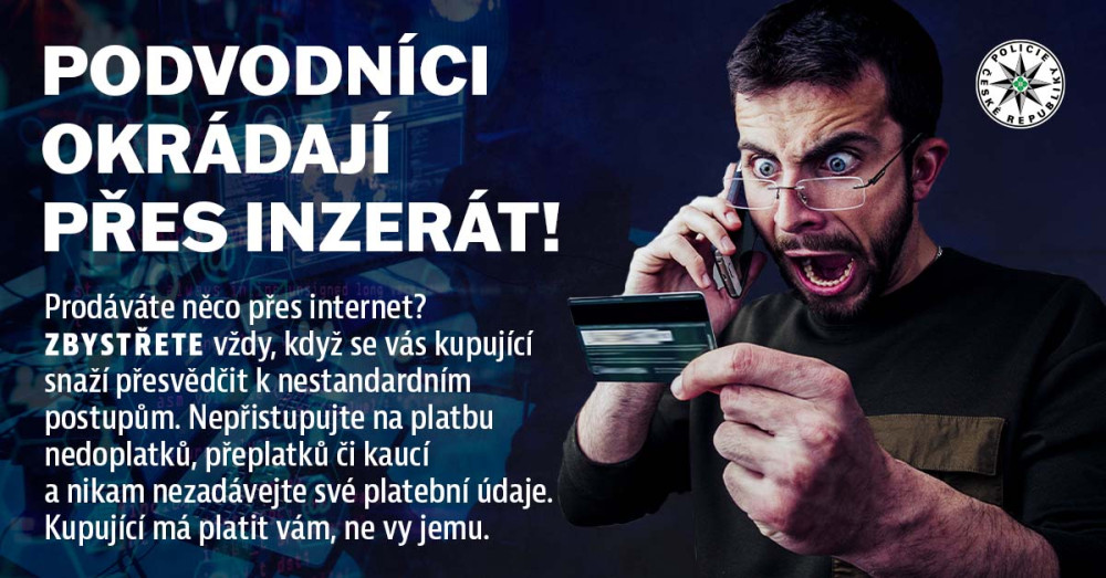 Pozor na internetové podvodníky. O Vánocích řádí ještě víc