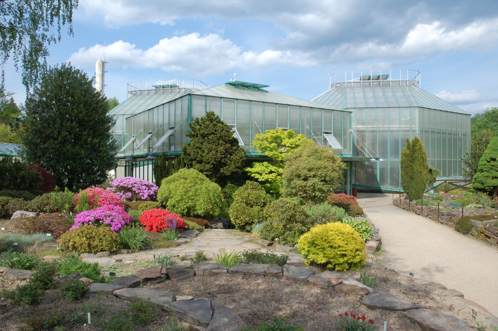 Botanická zahrada v Liberci.
