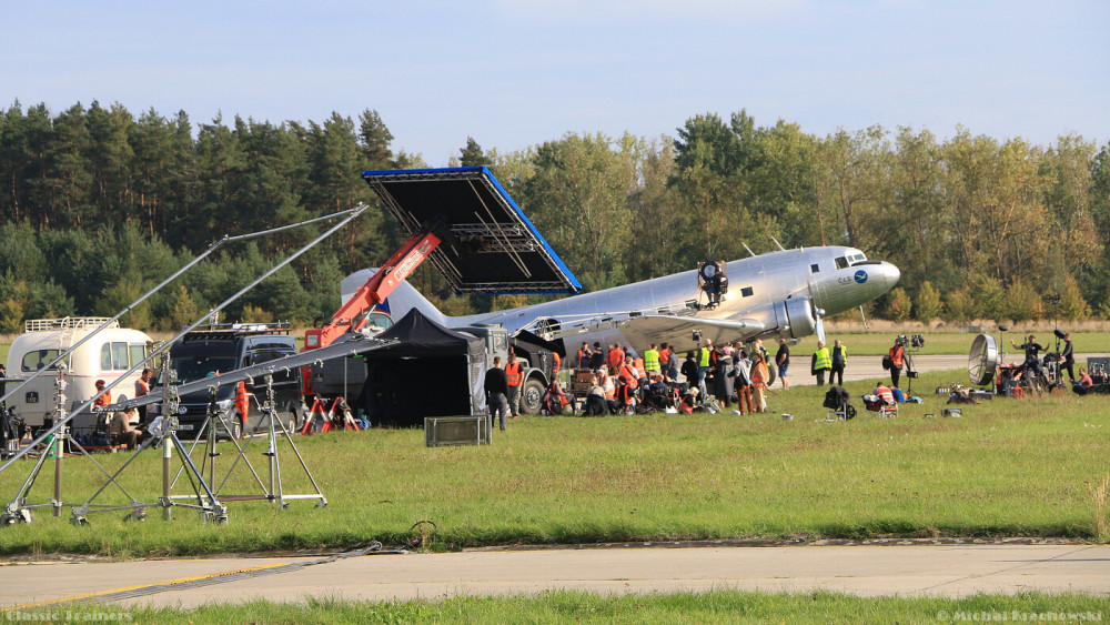Filmaři si oblíbili letiště Líně u Plzně, natáčeli tam životopisný film o Nicholasi Wintonovi