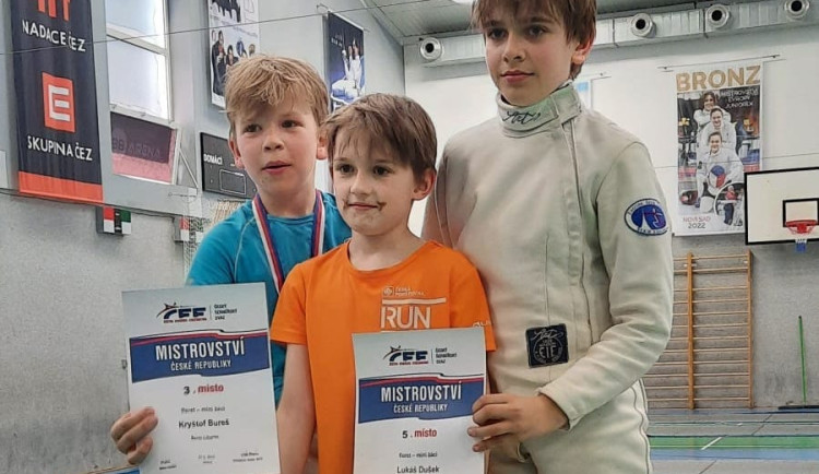 Sportovec Liberecka: Anketu Liberecké Drbny těsně ovládl šermíř Kryštof Bureš