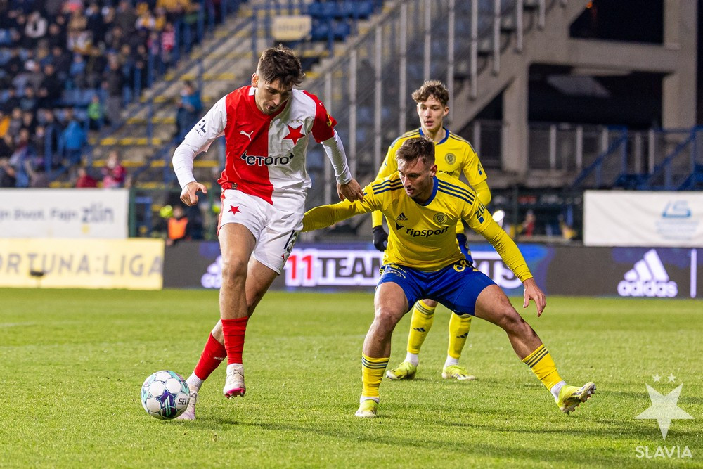 Za Slavii skóroval Mojmír Chytil