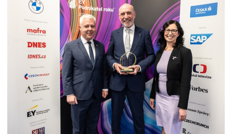 Titul EY Podnikatel roku získal v Moravskoslezském kraji ostravský stavař Jan Hasík
