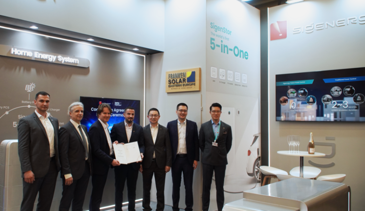 Firma Sigenergy uzavřela partnerství s Frankensolar Eastern Europe