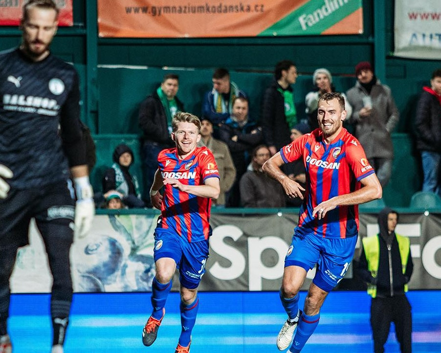 Fotbalisté Plzně vyhráli na půdě Bohemians 1905 a upevnili si třetí místo v lize.