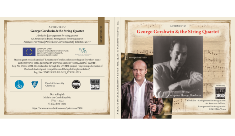 CD album českého tvůrce je vystaveno v Musikverein Wien