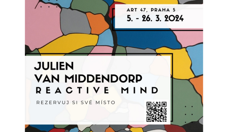 Julien van Middendorp vystaví svá díla v Art 47 na Malé straně