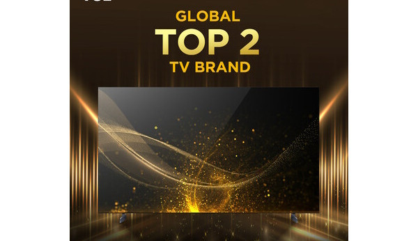 Společnost TCL se druhý rok po sobě umístila na 2. místě celosvětového žebříčku nejoblíbenějších značek televizorů