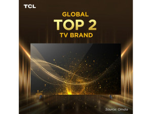 Společnost TCL se druhý rok po sobě umístila na 2. místě celosvětového žebříčku nejoblíbenějších značek televizorů