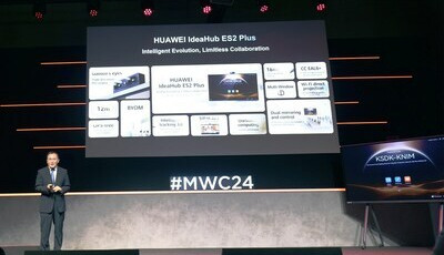 Huawei představuje vlajkový produkt pro chytré kanceláře IdeaHub ES2 Plus