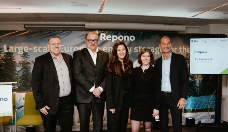 EIT InnoEnergy zahajuje projekt Repono, který má v Evropě do roku 2030 vybudovat a provozovat úložiště energie s kapacitou 100 gigawatthodin
