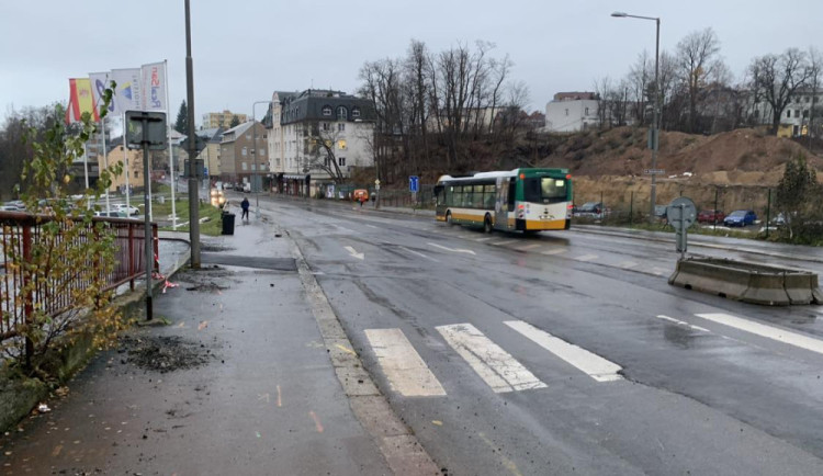 Sokolská se za týden znovu uzavře. Začnou práce na rekonstrukci komunikace