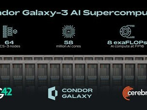 Cerebras a G42 zahajují stavbu AI superpočítače Condor Galaxy 3 s výkonem 8 exaFLOPS