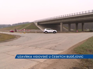 Dlouhodobá uzavírka čeká na řidiče na trase z Vidova do Českých Budějovic
