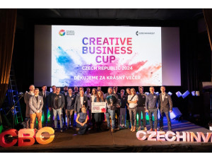 Vítězem českého finále Creative Business Cup 2024 je startup E-CAFE BIKE s elektrickým cargo vozíkem Komuter