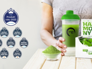 Bio Matcha Tea Harmony získal po osmé titul Produkt roku a potvrzuje svou vedoucí pozici na trhu s čaji