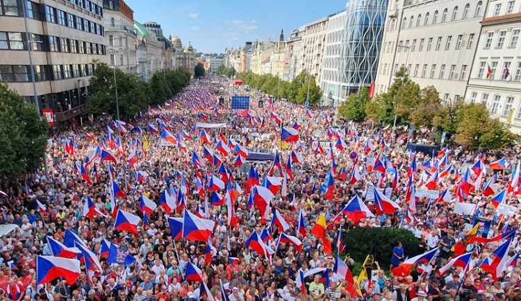 Živě: TK opozičních politiků k akci nazvané Za Českou republiku