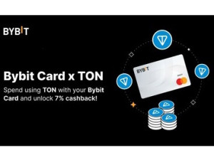 Bybit Card nyní přináší v rámci nejnovější spolupráce exkluzivní odměny v podobě Toncoinů