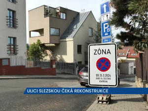V ulici Slezská v Brně-Žabovřeskách se bude rekonstruovat vozovka, řidiči neprojedou