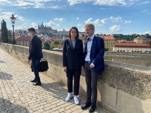 Cichanouská dnes uctí v Praze památku běloruských exilových prezidentů