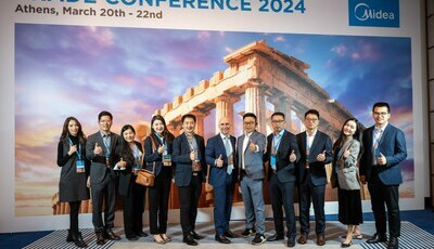 Midea představila spotřebiče nové generace na Evropské obchodní konferenci 2024 v Řecku