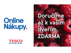 Tesco Online doručí zdarma nákupy až k vašim dveřím v Brně, Ostravě a okolí