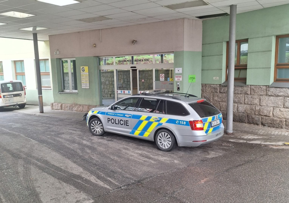 Těhotná žena se díky pomoci policistů dostala do porodnice včas.