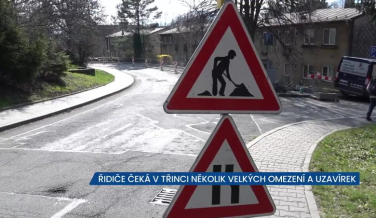 Řidiče čeká letos v Třinci několik velkých omezení a uzavírek, počítejte s komplikacemi