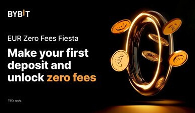 EUR Zero Fees Fiesta: Globální kampaň společnosti Bybit nabízí nulové poplatky za vklady i obchodování