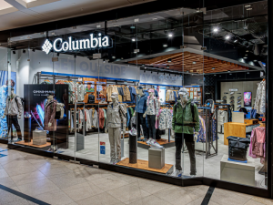 Columbia otevřela v pražském obchodním centru Palladium svoji značkovou vlajkovou prodejnu