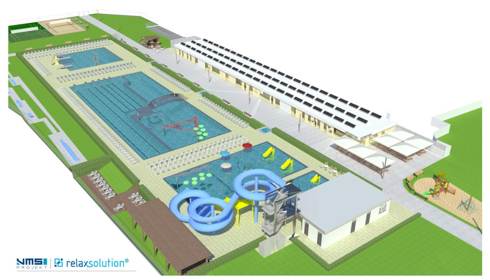 Koupaliště Polanka bude mít novou podobu. Foto: poskytlo Město Třebíč