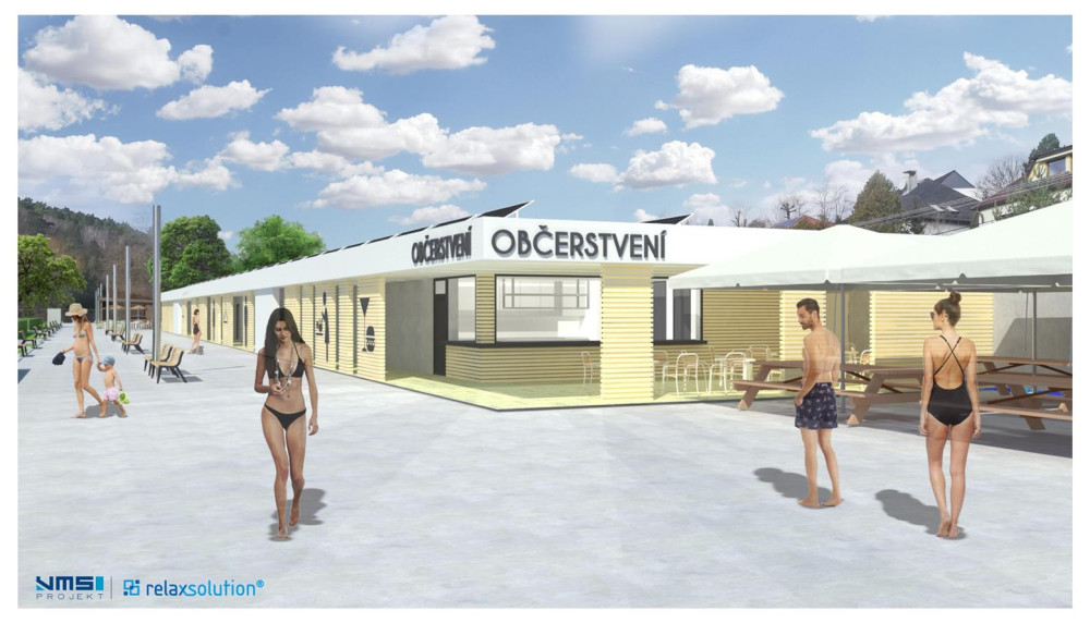 Koupaliště Polanka bude mít novou podobu. Foto: poskytlo Město Třebíč