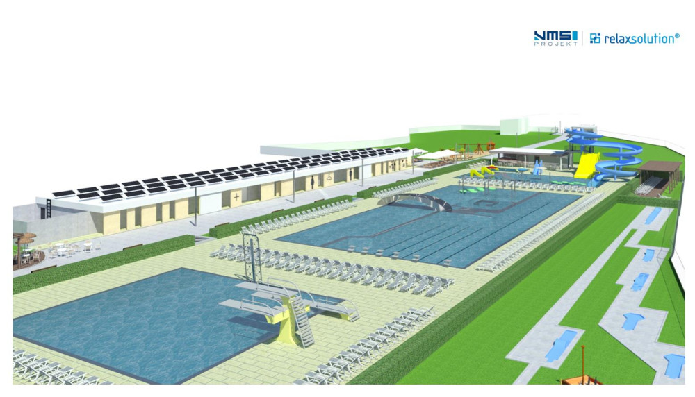 Koupaliště Polanka bude mít novou podobu. Foto: poskytlo Město Třebíč