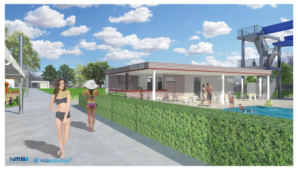 Koupaliště Polanka bude mít novou podobu. Foto: poskytlo Město Třebíč