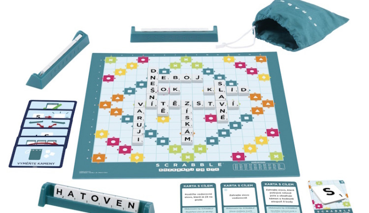 POPRVÉ PO 75 LETECH PŘEDSTAVUJE MATTEL NOVÝ ZPŮSOB HRANÍ KLASICKÉ HRY SCRABBLE - ROZEHRAJ TO VÍC!