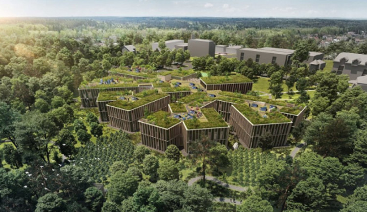 V Hradci Králové vyroste jedna z největších dřevostaveb v České republice. Zázemí v ní najdou Lesy ČR