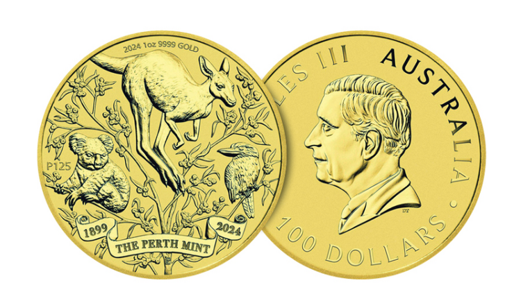 125. výročí australské mincovny Perth Mint
