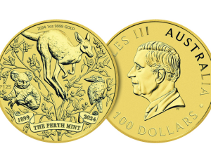125. výročí australské mincovny Perth Mint