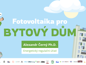 Portál Fotovoltaika pro bytové domy o komunitní energetice s Alexandrem Černým z ERU