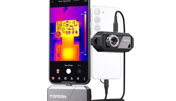 TOPDON představuje nejmodernější termokameru s 9mm nastavitelným objektivem