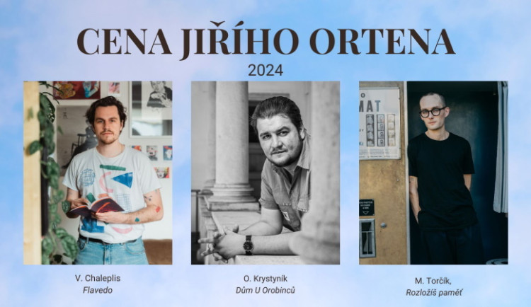 Živě: Cenu Jiřího Ortena může získat Chaleplis, Krystyník nebo Torčík