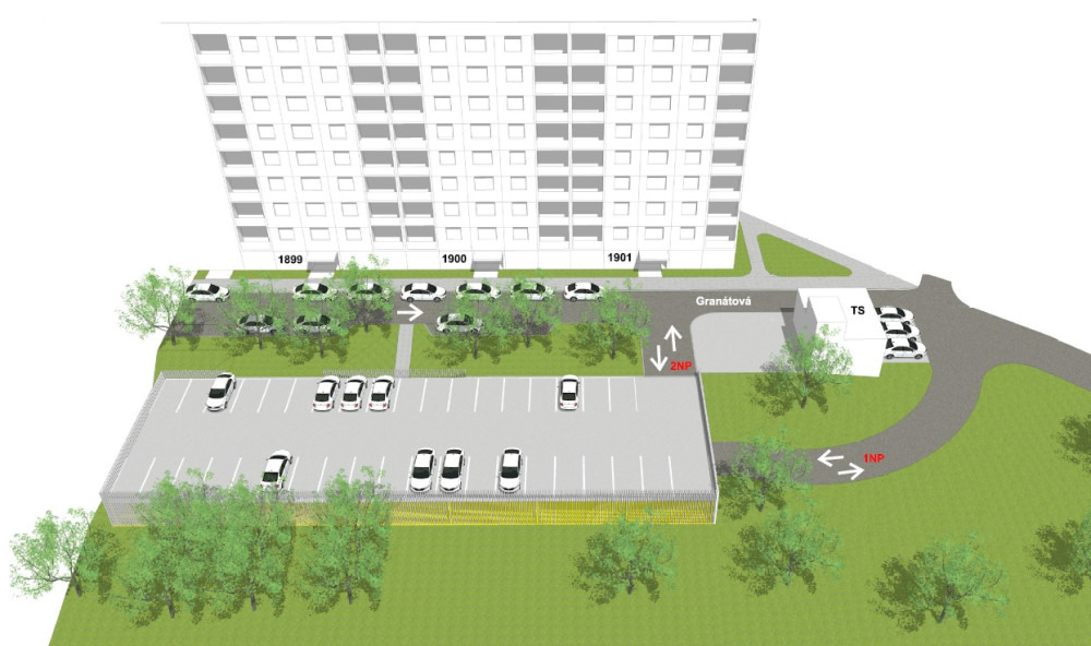 Turnov chce na první etapu úprav sídliště Výšinky za téměř 26 milionů korun získat dotaci