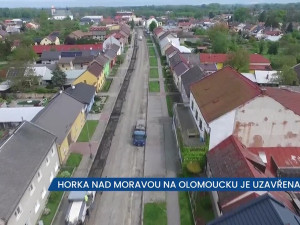  Horku nad Moravou na Olomoucku uzavřela rekonstrukce