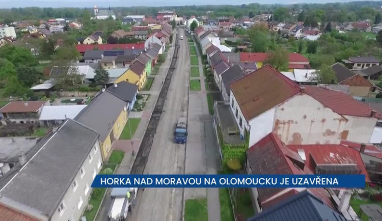  Horku nad Moravou na Olomoucku uzavřela rekonstrukce
