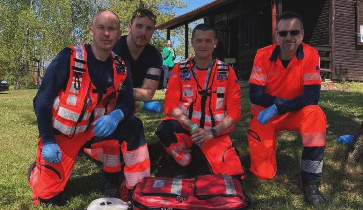 Jihomoravané uspěli na soutěži záchranářských posádek. Vybojovali první místo