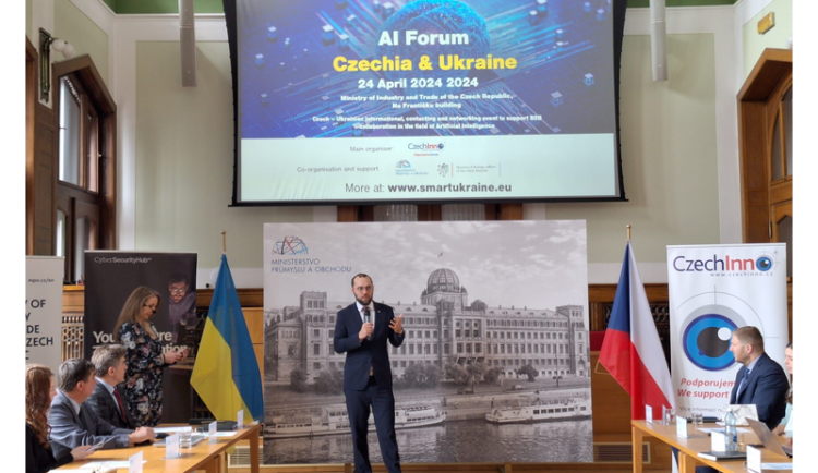 V Praze se uskutečnilo historicky první česko-ukrajinské AI Fórum